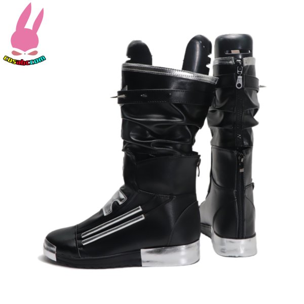 画像4: cosabc VTuber ホロライブ 輪堂千速 風 コスプレ靴 コスチューム コスプレシューズ イベント ハロウィン パーティー (4)