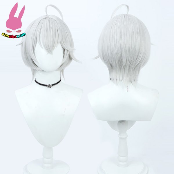 画像5: cosabc ブルーアーカイブ 　Blue Archive　旗見エリカ 風 コスプレウィッグ かつら コスチューム イベント 変装 仮装 パーティー ハロウィン (5)