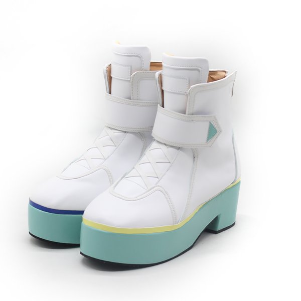 画像4: cosabc hololive 4th fes　ムーナ・ホシノヴァ　Moona Hoshinova 風 コスプレ靴 コスチューム コスプレシューズ イベント ハロウィン (4)