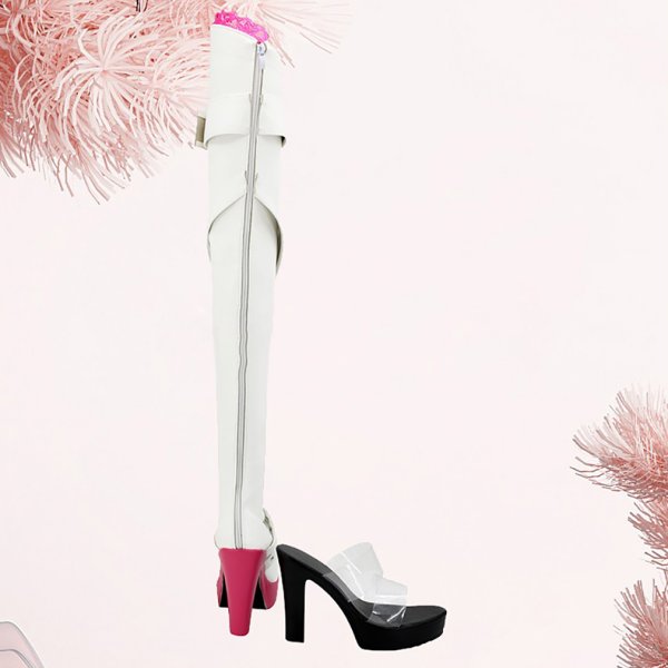 画像3: cosabc 初音ミク ミク 風 コスプレ靴 コスチューム コスプレシューズ イベント ハロウィン (3)