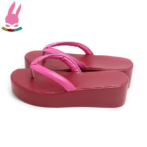 画像4: cosabc YouTube ホロライブ バーチャル さくらみこ 風 コスプレ靴 コスチューム コスプレシューズ イベント ハロウィン (4)