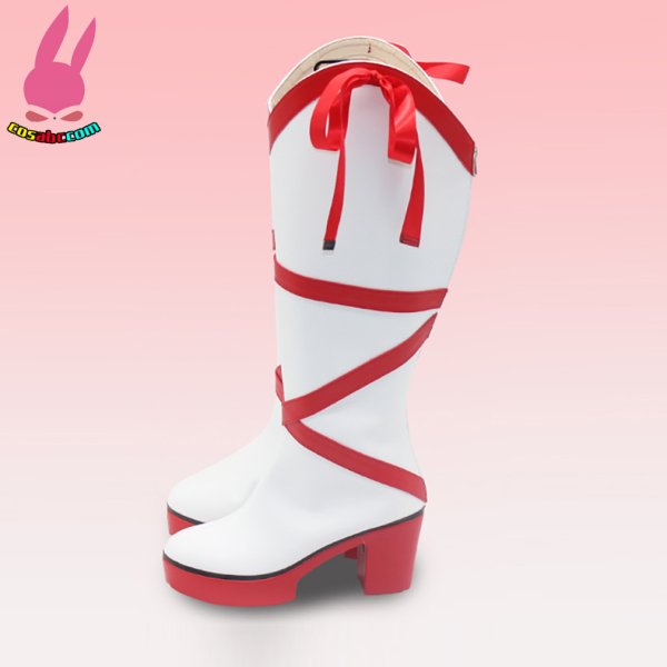 画像2: cosabc YouTube ホロライブ バーチャル さくらみこ 風 コスプレシューズ コスプレ靴 コスチューム イベント ハロウィン ぱーて (2)