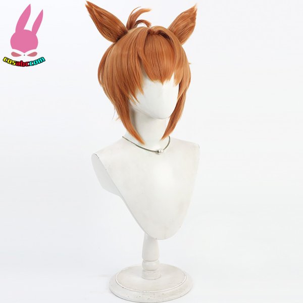 画像2: cosabc ウマ娘 プリティーダービー　フリオーソ  風 コスプレウィッグ かつら コスチューム イベント 変装 仮装 パーティー ハロウィン (2)