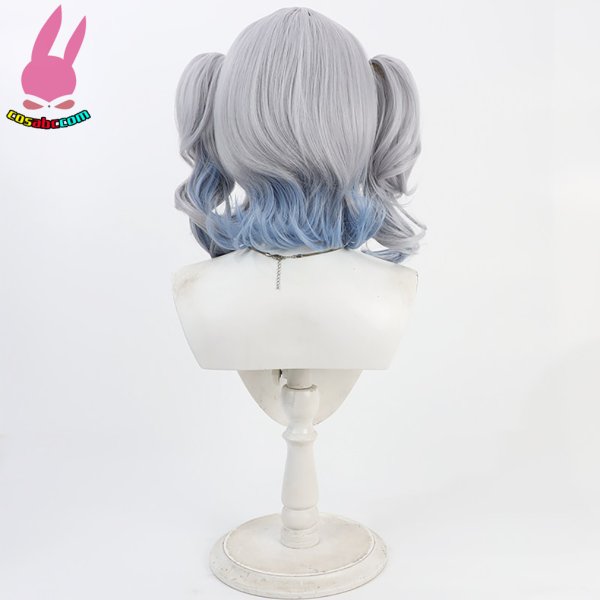 画像5: cosabc YouTube ホロライブ バーチャル 花芽すみれ 風 コスプレウィッグ かつら コスチューム イベント 変装 仮装 パーティー ハロウィン (5)