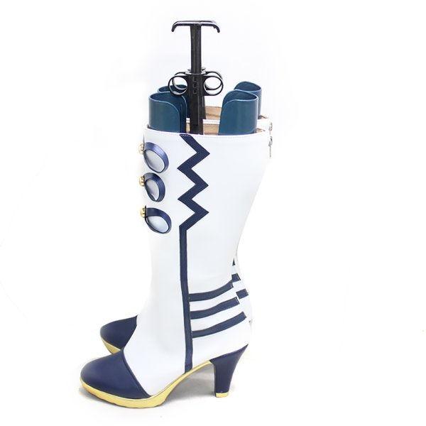 画像4: cosabc vTuber　にじさんじ　アンジュ・カトリーナ　戌亥床　リゼ・ヘルエスタ 風 コスプレ靴 コスチューム コスプレシューズ イベント ハロウィン (4)