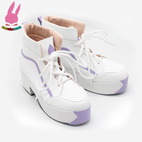 画像2: cosabc YouTube ホロライブ バーチャル 轟はじめ 風 コスプレ靴 コスチューム コスプレシューズ イベント ハロウィン パーティー (2)