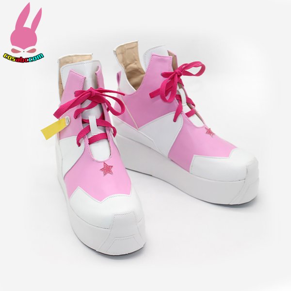 画像3: cosabc YouTube ホロライブ バーチャル さくらみこ 風 コスプレ靴 コスチューム コスプレシューズ イベント ハロウィン (3)