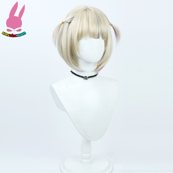 画像3: cosabc YouTube ホロライブ バーチャル 轟はじめ 風 コスプレウィッグ かつら コスチューム イベント 変装 仮装 パーティー ハロウィン (3)