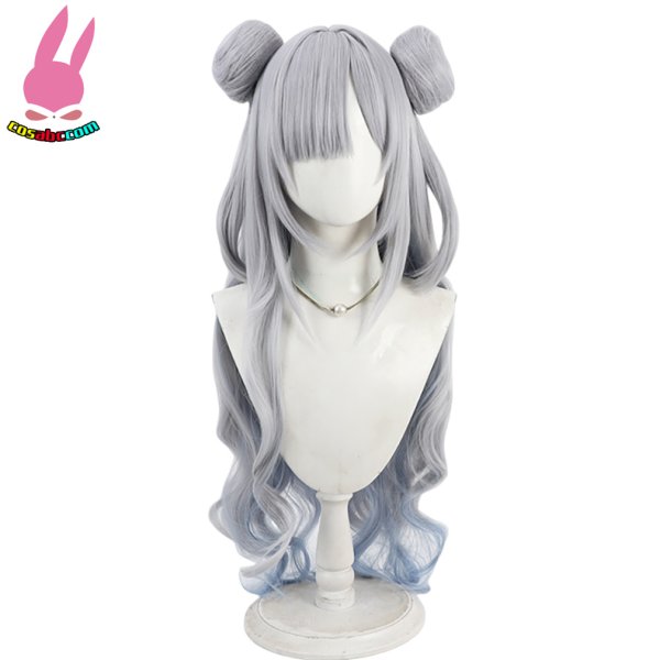 画像2: cosabc YouTube ホロライブ バーチャル 花芽すみれ 風 コスプレウィッグ かつら コスチューム イベント 変装 仮装 パーティー ハロウィン (2)