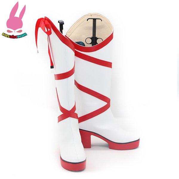 画像4: cosabc YouTube ホロライブ バーチャル さくらみこ 風 コスプレシューズ コスプレ靴 コスチューム イベント ハロウィン ぱーて (4)