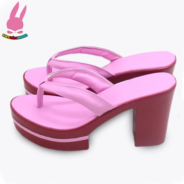 画像3: cosabc YouTube ホロライブ バーチャル さくらみこ 風 コスチューム コスプレ靴 コスプレシューズ イベント ハロウィン (3)