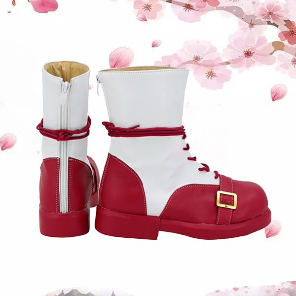 画像3: cosabc あんさんぶるスターズ！！ エスプリ ビジュアルタオル ユメ 花群冬芽 風 コスプレ靴 コスチューム コスプレシューズ イベント ハロウィン (3)