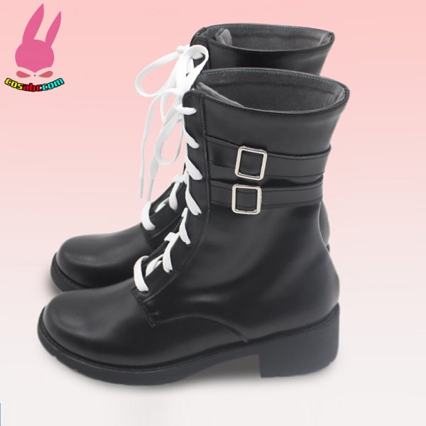 画像2: cosabc YouTube ホロライブ バーチャル さくらみこ 風 コスプレ靴 コスチューム コスプレシューズ イベント ハロウィン (2)