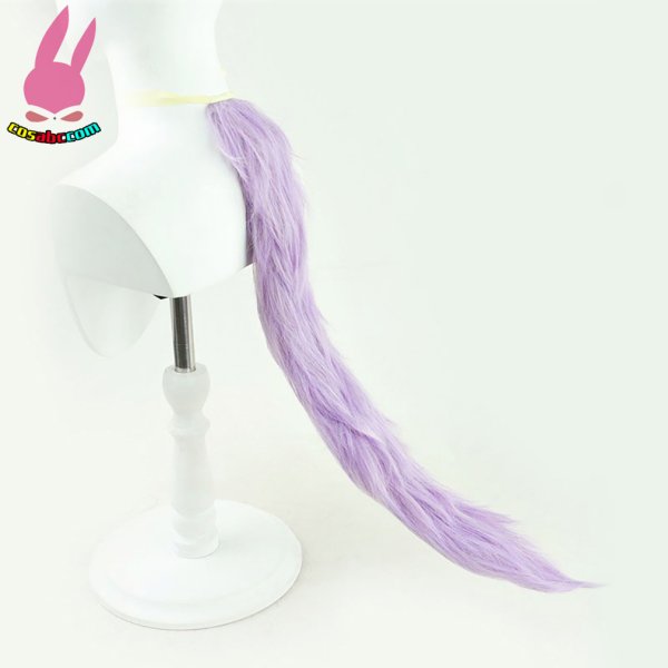 画像8: cosabc YouTube ホロライブ バーチャル 猫又 おかゆ 風 コスプレウィッグ かつら コスチューム イベント 変装 仮装 パーティー ハロウィン (8)