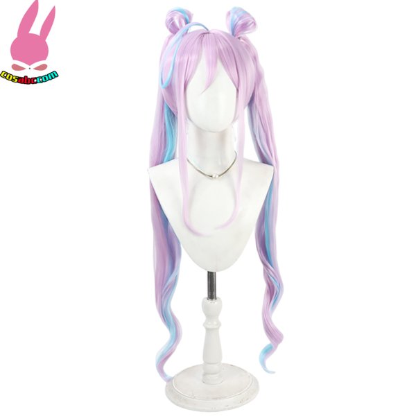 画像2: cosabc　プリキュア　紫雨こころ 風 コスプレウィッグ かつら コスチューム イベント 変装 仮装 パーティー ハロウィン (2)