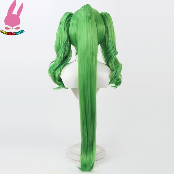画像5: cosabc　プリキュア　緑川なお 風 コスプレウィッグ かつら コスチューム イベント 変装 仮装 パーティー ハロウィン (5)