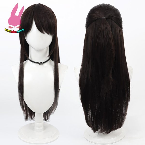 画像5: cosabc ブルーアーカイブ -Blue Archive- 栗村アイリ 風 コスプレウィッグ かつら コスチューム イベント 変装 仮装 パーティー ハロウィン (5)