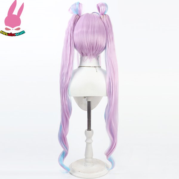 画像5: cosabc　プリキュア　紫雨こころ 風 コスプレウィッグ かつら コスチューム イベント 変装 仮装 パーティー ハロウィン (5)