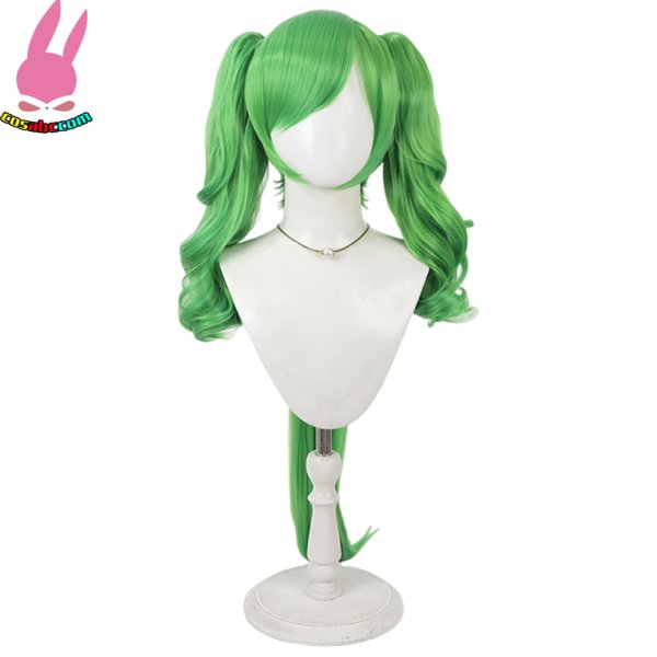 画像2: cosabc　プリキュア　緑川なお 風 コスプレウィッグ かつら コスチューム イベント 変装 仮装 パーティー ハロウィン (2)