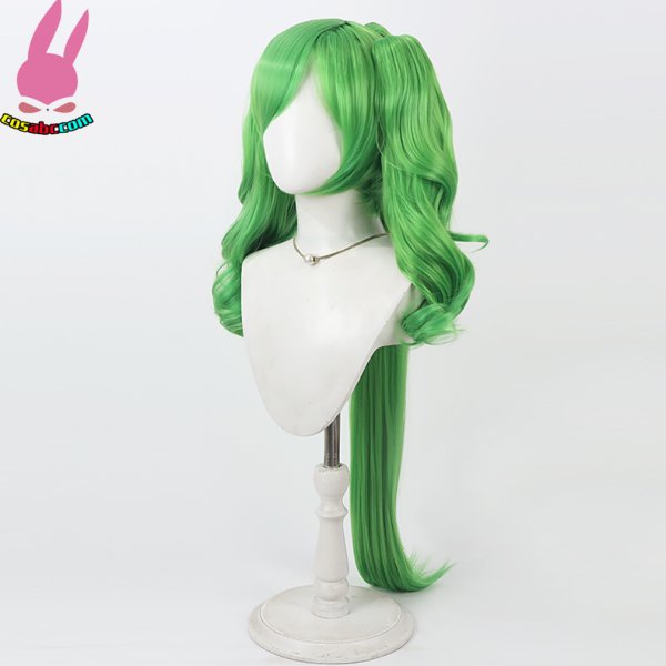 画像4: cosabc　プリキュア　緑川なお 風 コスプレウィッグ かつら コスチューム イベント 変装 仮装 パーティー ハロウィン (4)