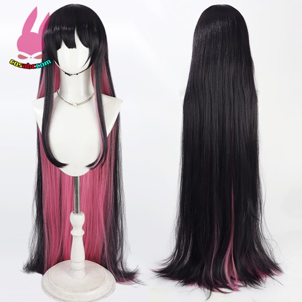 画像5: ロックは淑女の嗜みでして 黒鉄音羽 くろがねおとは 風 コスプレウィッグ かつら コスチューム イベント 変装 仮装 パーティー ハロウィン (5)