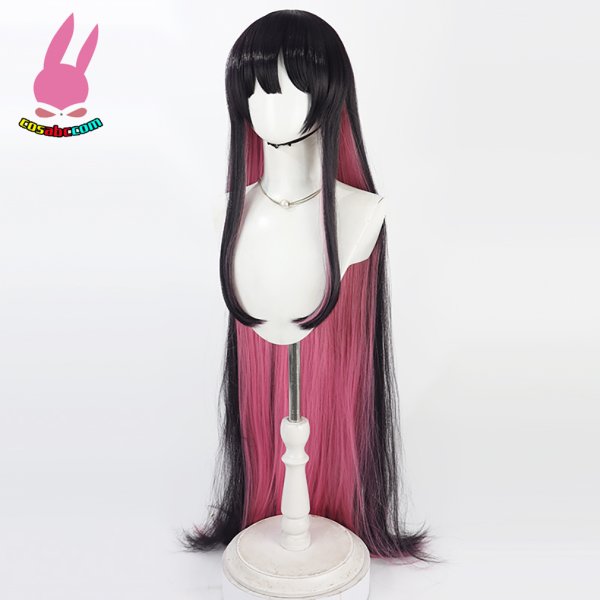 画像3: ロックは淑女の嗜みでして 黒鉄音羽 くろがねおとは 風 コスプレウィッグ かつら コスチューム イベント 変装 仮装 パーティー ハロウィン (3)