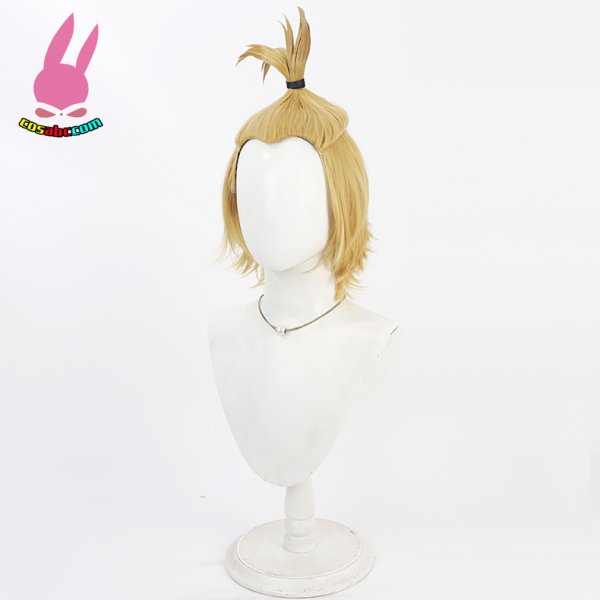 画像3: cosabc 炎炎ノ消防隊 アーサー・ボイル 風 コスプレウィッグ かつら コスチューム イベント 変装 仮装 パーティー ハロウィン (3)