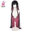 画像1: ロックは淑女の嗜みでして 黒鉄音羽 くろがねおとは 風 コスプレウィッグ かつら コスチューム イベント 変装 仮装 パーティー ハロウィン (1)