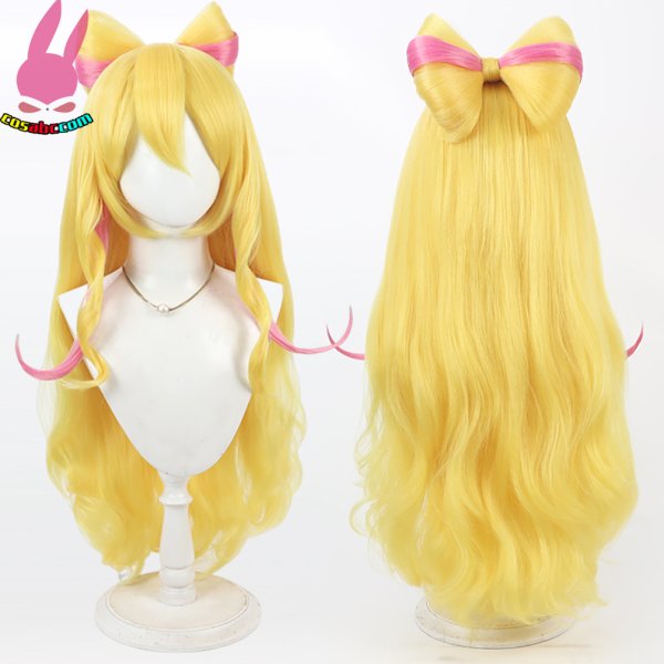 画像1: cosabc　プリキュア　咲良うた 風 コスプレウィッグ かつら コスチューム イベント 変装 仮装 パーティー ハロウィン (1)