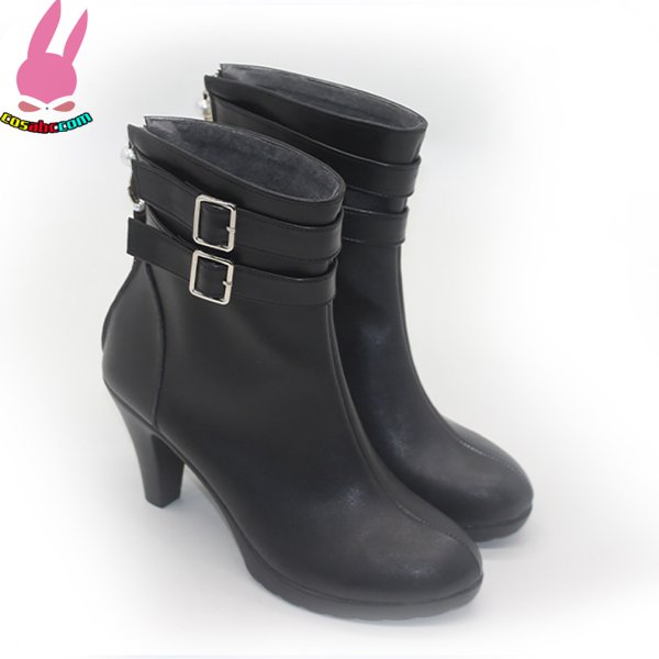 画像2: cosabc バーチャル YouTuber 緑仙 りゅーしぇん  風 コスプレ靴 コスチューム コスプレシューズ イベント ハロウィン (2)