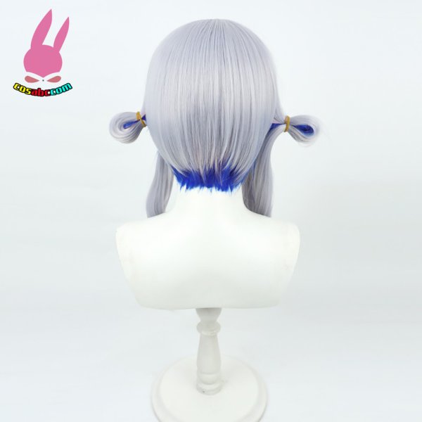 画像4: cosabc YouTuber VTuber hololive 天音かなた 風 コスプレウィッグ かつら コスチューム イベント 変装 仮装 パーティー ハロウィン (4)