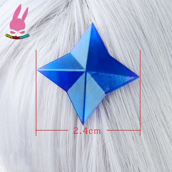 画像6: cosabc YouTuber VTuber hololive 天音かなた 風 コスプレウィッグ かつら コスチューム イベント 変装 仮装 パーティー ハロウィン (6)