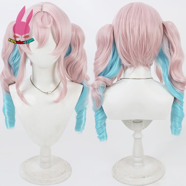 画像5: cosabc 崩壊スターレイル ヒアシンシア 風 コスプレウィッグ かつら コスチューム イベント 変装 仮装 パーティー ハロウィン (5)