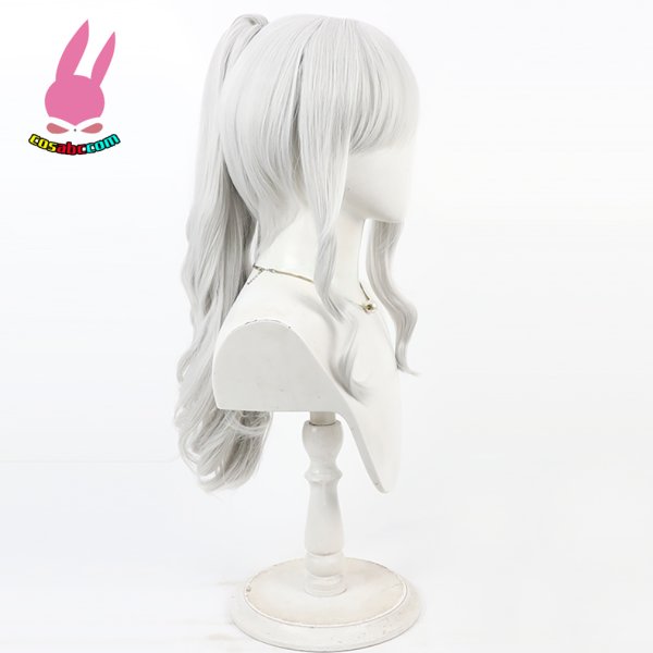 画像2: cosabc ブルーアーカイブ -Blue Archive-小鈎ハレ 風 コスプレウィッグ かつら コスチューム イベント 変装 仮装 パーティー ハロウィン (2)