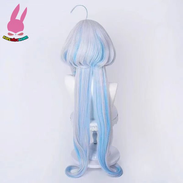 画像3: cosabc 原神 水神フリーナ 風 コスプレウィッグ かつら コスチューム イベント 変装 仮装 パーティー ハロウィン (3)