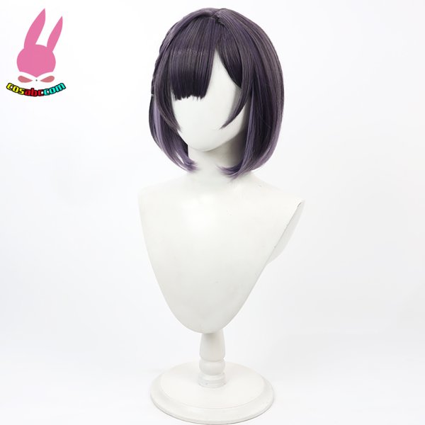 画像4: cosabc 学園アイドルマスター  秦谷 美鈴 風 コスプレウィッグ かつら コスチューム イベント 変装 仮装 パーティー ハロウィン (4)