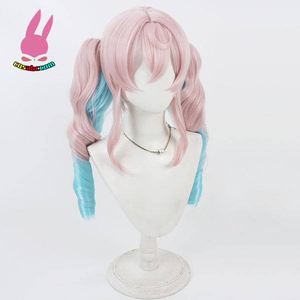 画像2: cosabc 崩壊スターレイル ヒアシンシア 風 コスプレウィッグ かつら コスチューム イベント 変装 仮装 パーティー ハロウィン (2)
