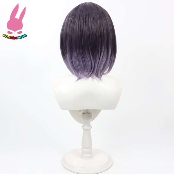 画像5: cosabc 学園アイドルマスター  秦谷 美鈴 風 コスプレウィッグ かつら コスチューム イベント 変装 仮装 パーティー ハロウィン (5)