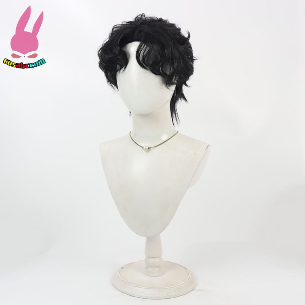 画像4: cosabc　ヒプノシスマイク　天谷奴零　あまやどれい 風 コスプレウィッグ かつら コスチューム イベント 変装 仮装 パーティー ハロウィン (4)