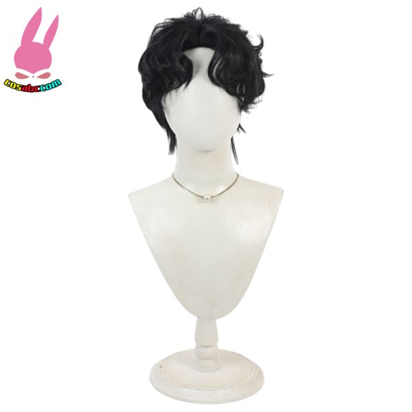 画像2: cosabc　ヒプノシスマイク　天谷奴零　あまやどれい 風 コスプレウィッグ かつら コスチューム イベント 変装 仮装 パーティー ハロウィン (2)