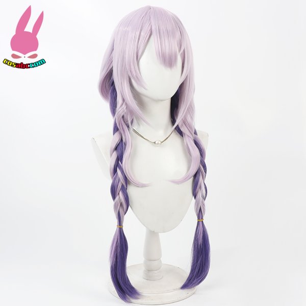 画像3: cosabc　hololive EN ホロライブ VTuber 古石ビジュ― Koseki Bijou 風 コスプレウィッグ かつら コスチューム イベント 変装 仮装 パーティー ハロウィン (3)