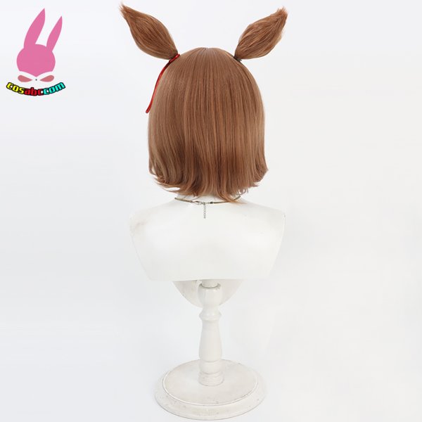 画像6: cosabc ウマ娘プリティーダービー ベルノライト 風 コスプレウィッグ かつら コスチューム イベント 変装 仮装 パーティー ハロウィン (6)