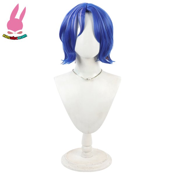 画像2: cosabc 機動戦士ガンダム GQuuuuuuX シュウジ イトウ 風 コスプレウィッグ かつら コスチューム イベント 変装 仮装 パーティー ハロウィン (2)