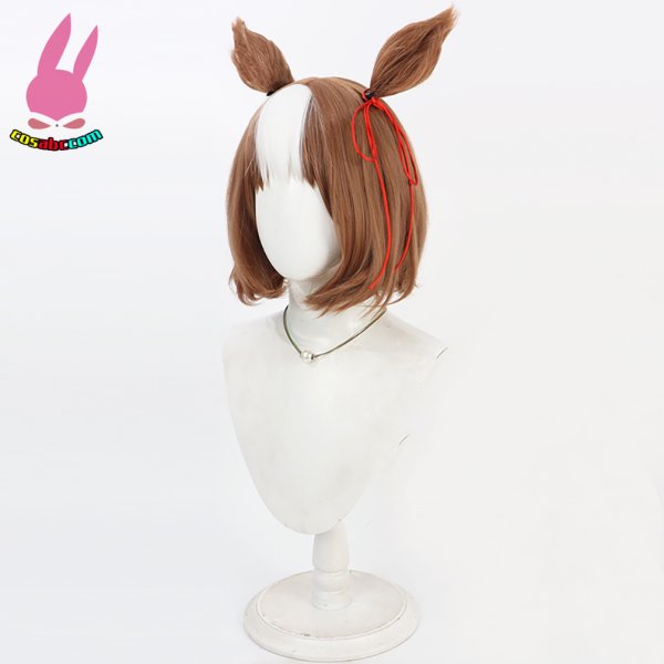 画像5: cosabc ウマ娘プリティーダービー ベルノライト 風 コスプレウィッグ かつら コスチューム イベント 変装 仮装 パーティー ハロウィン (5)