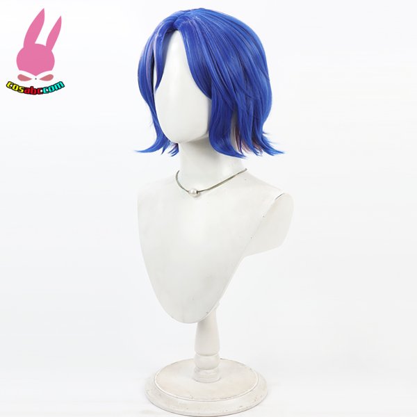 画像4: cosabc 機動戦士ガンダム GQuuuuuuX シュウジ イトウ 風 コスプレウィッグ かつら コスチューム イベント 変装 仮装 パーティー ハロウィン (4)