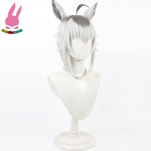 画像3: cosabc ウマ娘 プリティーダービー オグリキャップ 風 コスプレウィッグ かつら 尻尾 コスチューム イベント 変装 仮装 パーティー ハロウィン (3)