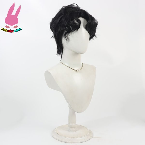 画像3: cosabc　ヒプノシスマイク　天谷奴零　あまやどれい 風 コスプレウィッグ かつら コスチューム イベント 変装 仮装 パーティー ハロウィン (3)