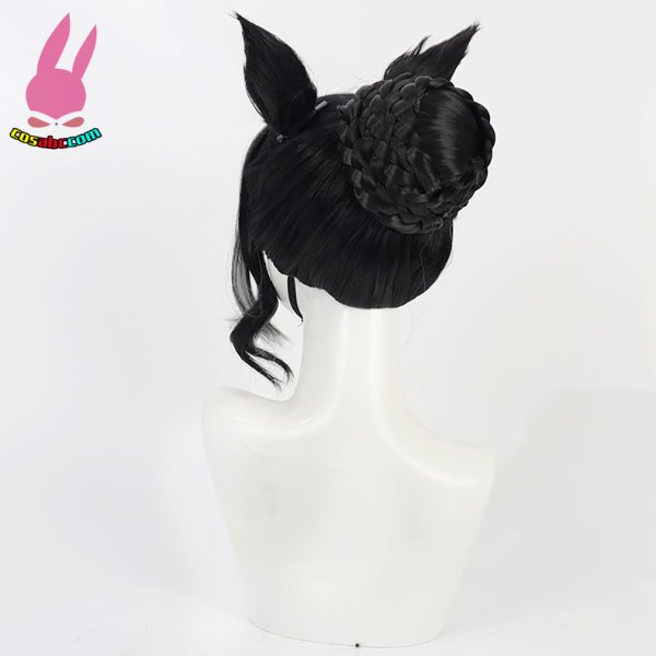 画像5: cosabc ウマ娘プリティーダービー メジロラモーヌ 風 コスプレウィッグ かつら コスチューム イベント 変装 仮装 パーティー ハロウィン (5)