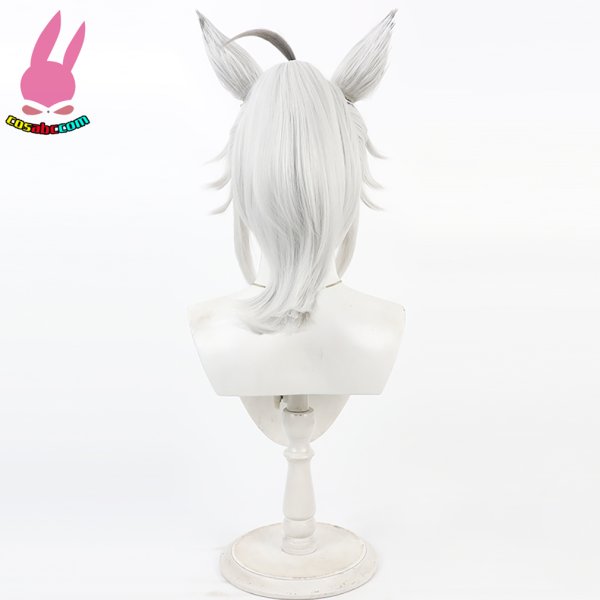 画像5: cosabc ウマ娘 プリティーダービー オグリキャップ 風 コスプレウィッグ かつら 尻尾 コスチューム イベント 変装 仮装 パーティー ハロウィン (5)