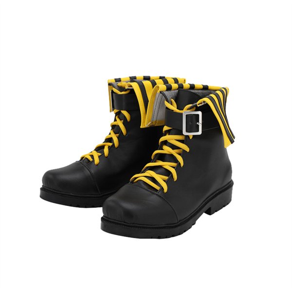 画像3: cosabc 文豪ストレイドッグス 中原中也 なかはらちゅうや 風 コスプレ靴 コスチューム コスプレシューズ イベント ハロウィン (3)